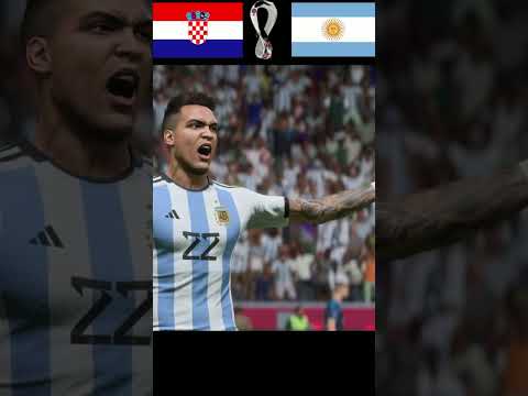 FIFA 23 | Spectacular Goal From Di Maria | Argentina vs Croatia | FIFA ...