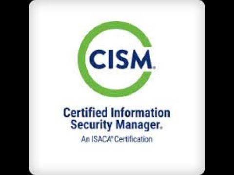 1 C I S M Introduction ISACA CISM FULL COURSE DOMAIN 1 INFORMATION SECURITY GOVERNANCE