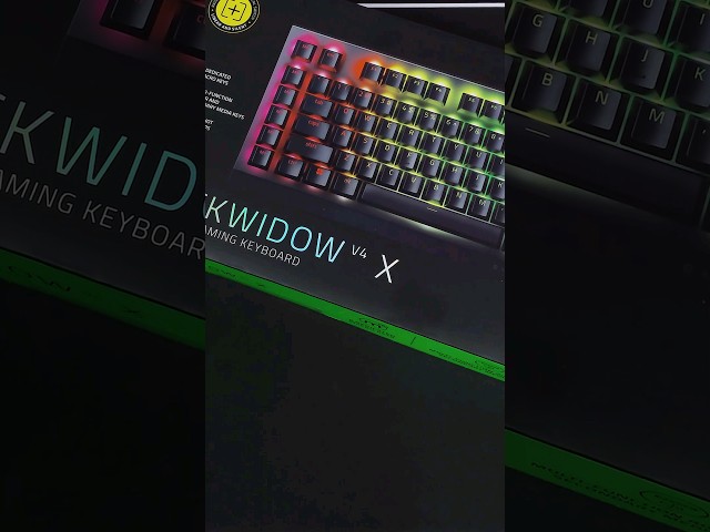 Vídeo relacionado con Razer BlackWidow V4 X - Teclado Gaming mecánico Chroma RGB (interruptores mecánicos Verdes, 6 Teclas Macros dedicados, Teclas ABS de Doble inyección) FR-ayout | Negro