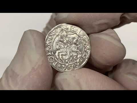 Zygmunt II August, Półgrosz Wilno 1545 - bardzo rzadki