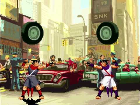 Garou Mark of the Wolves - Hokutomaru (Intros & Win Poses)