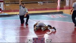 preview picture of video 'High School Wrestling JFK vs Colonia 2/8/14'