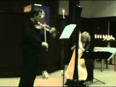 Serenata by Toselli.Harp:Kobie du Plessis, Violin:Roelof Swart