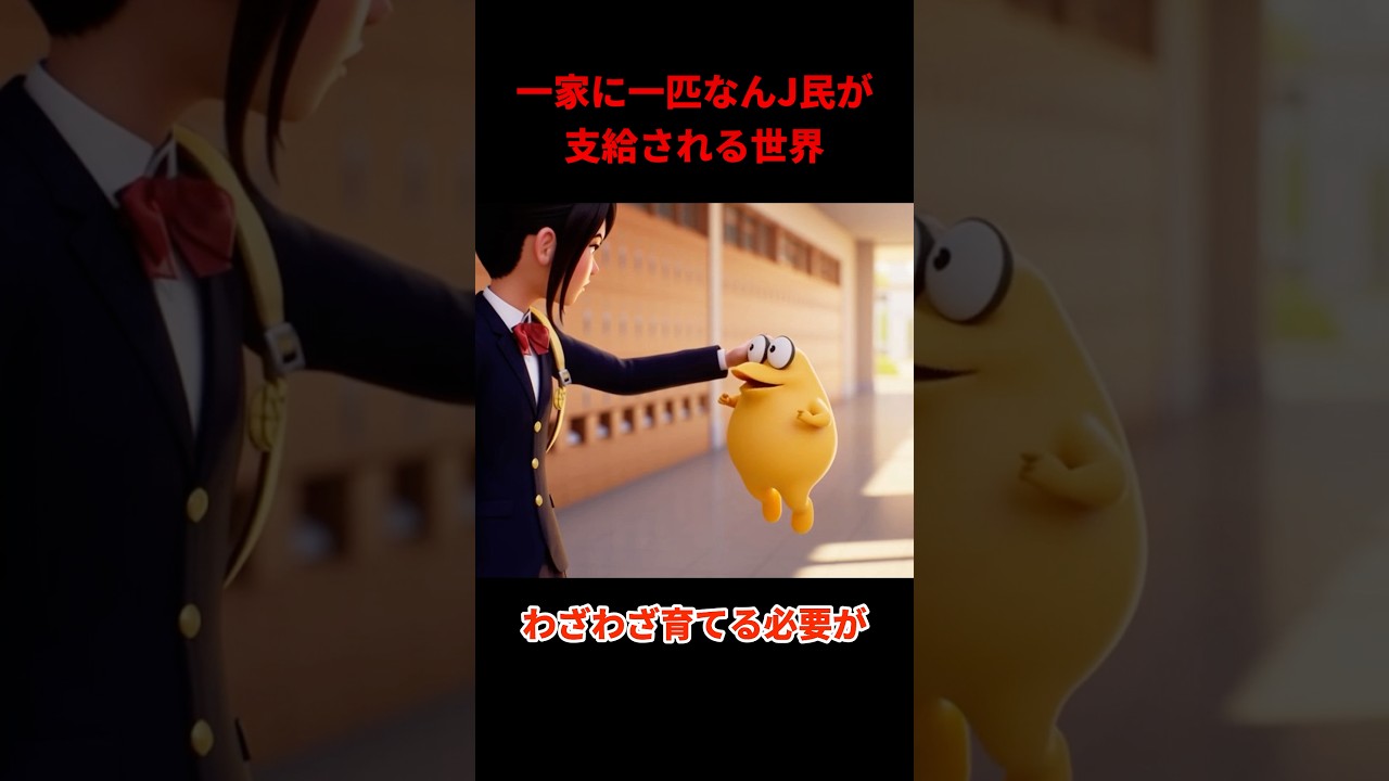 一家に一匹なんJ民が支給される世界 #shorts #ai #なんj民