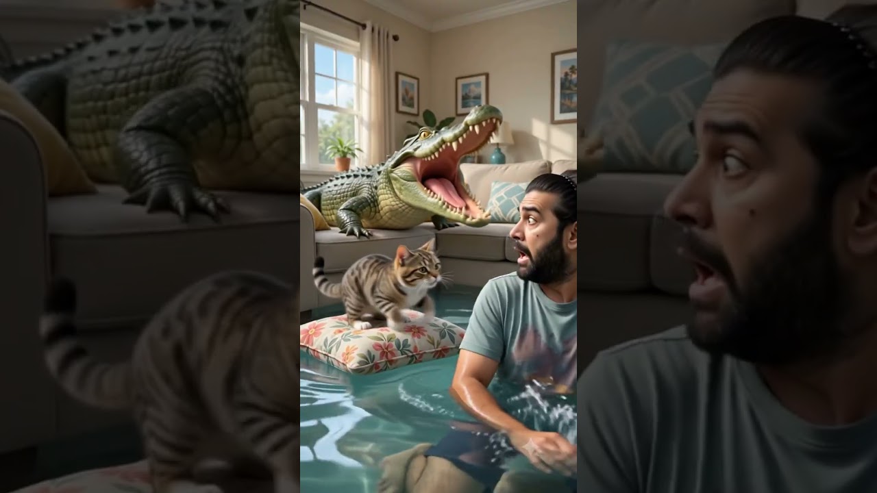 My Living Room Flooded on World Oceans Day and My Cat Became a Hero 🌊🐱