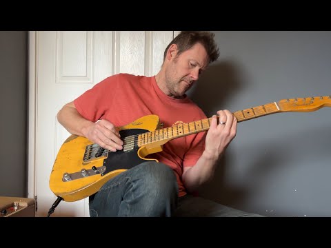 Telecaster and a Roland Blues Cube