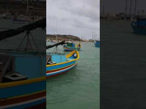 marsaxlokk  fishing 🎣 village  Malta
