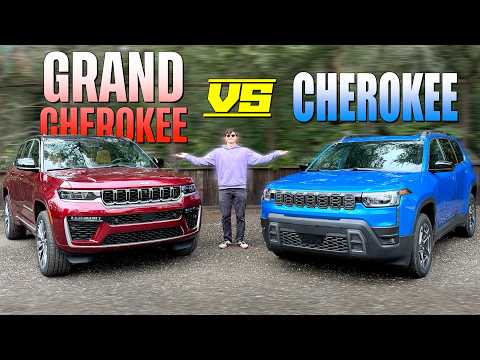 Compared - 2026 Jeep Cherokee  vs 2026 GRAND Cherokee: Here’s How They Differ! 