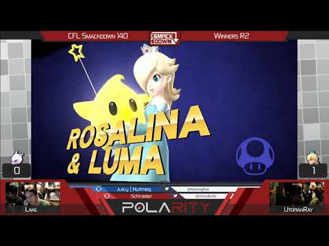 CFL Smackdown 140 WiiU - Lake (Mewtwo) vs UtopianRay (Rosalina) - Winners R2