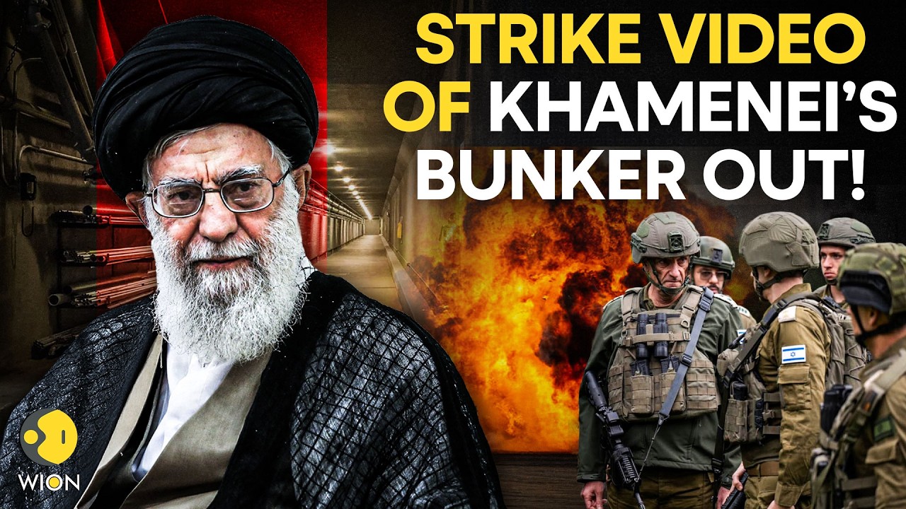 US-Iran War: IDF Releases Footage Of Airstrike On Tehran Bunker Linked To Ali Khamenei | Originals