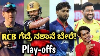 VIVO IPL 2021 play-offs winner analysis kannada|IPL 2021 playoffs CSK vs DC &RCB VS KKR|Dream11 team