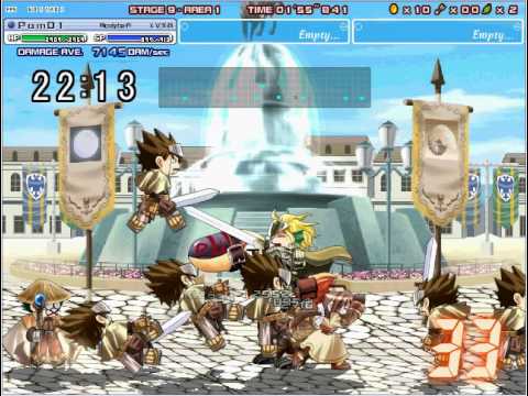 Ragnarok Battle Offline: Stage 9 Boss 100 Enemy Bot with Female Acolyte Part 2 of 3