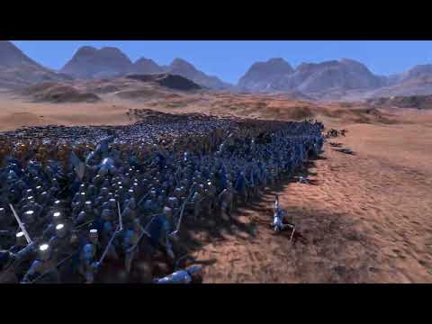 1000 GOLDEN KNIGHTS VS 10K HEAVY KNIGHTS-Ulimate Epic Battle Simulator!