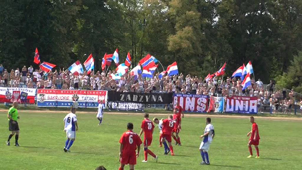 Unia Nowa Sarzyna - Pogoń Leżajsk 4-1 [WIDEO]