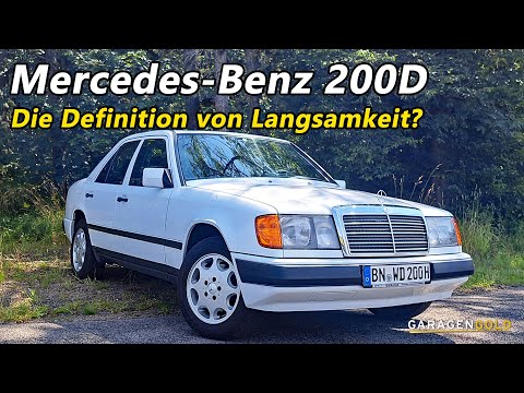 Mercedes-Benz 200D (W124): Only 72 hp! Is that still enough today? | Reverse gear | Garage gold