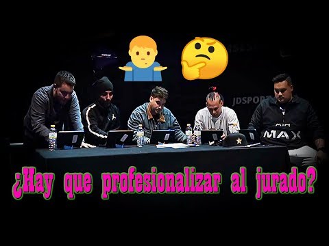 PROFESIONALIZAR AL JURADO DE BATALLAS DE GALLOS