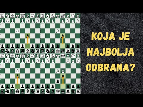 Top 10 odbrana u sahu protiv 1.e4