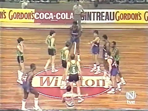Copa Rey 1985 - Semifinal - Ron Negrita Joventut - FC Barcelona