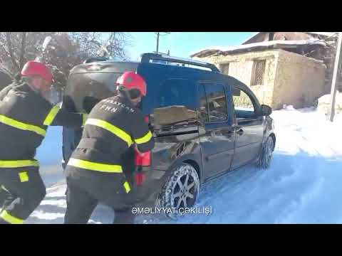 Şuşa, Xankəndi şəhərləri və Xocavənd rayonu ərazilərində yolların buz bağlaması