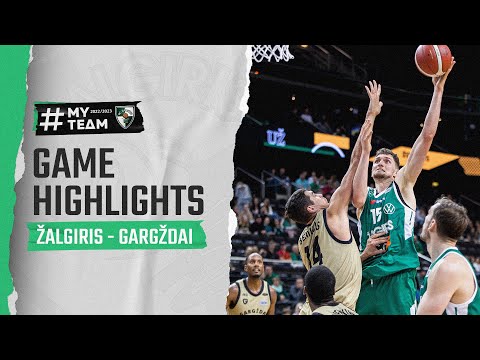 Zalgiris - Gargzdai | Game Highlights | 2022.10.16