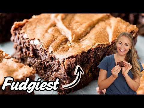 I Tested Dozens -- These are my BEST Fudgy Brownies