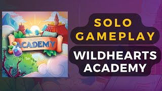 Wildhearts Academy Board Game Solo Playthrough | DaniCha