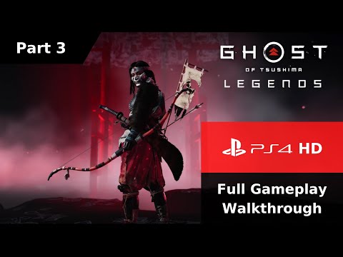 Ghost of Tsushima Legends Gameplay Walkthrough Part 3 - Ship Graveyard [1080P HD 60FPS PS4]