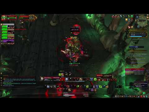 World of Warcraft Maw of Souls Mythic + 16 Blood DK POV