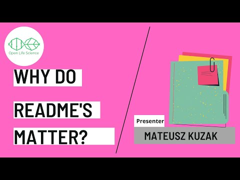 README's for Open Projects