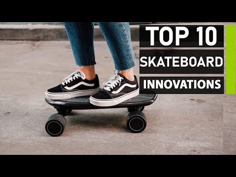 Top 10 Most Innovative Electric Skateboards Video