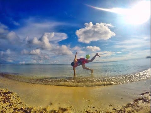 Part 2/3 Ahmadreza in Philippines / Football beach