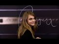 Cara Delevingne at special Yves Saint Laurent ...
