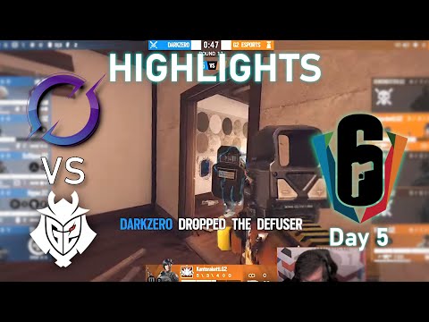 GREAT GAME! DarkZero vs G2 - HIGHLIGHTS - Day 5 - Six Invitational 2021 - Group Stage