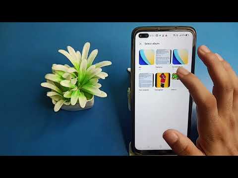 how to set custom wallpaper, in realme x50 pro mobile