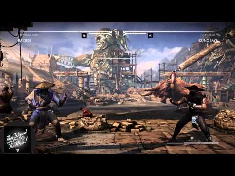 MKX Raiden VS Kung Lao