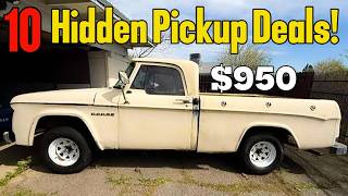 Top 10 Hidden Pickup Deals on Craigslist – Budget Classic Truck Finds!