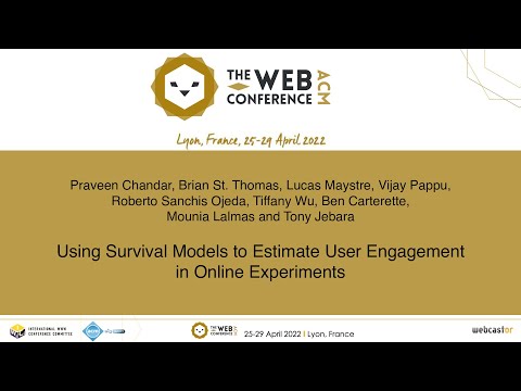 Using Survival Models to Estimate User Engagement in Online Experiments