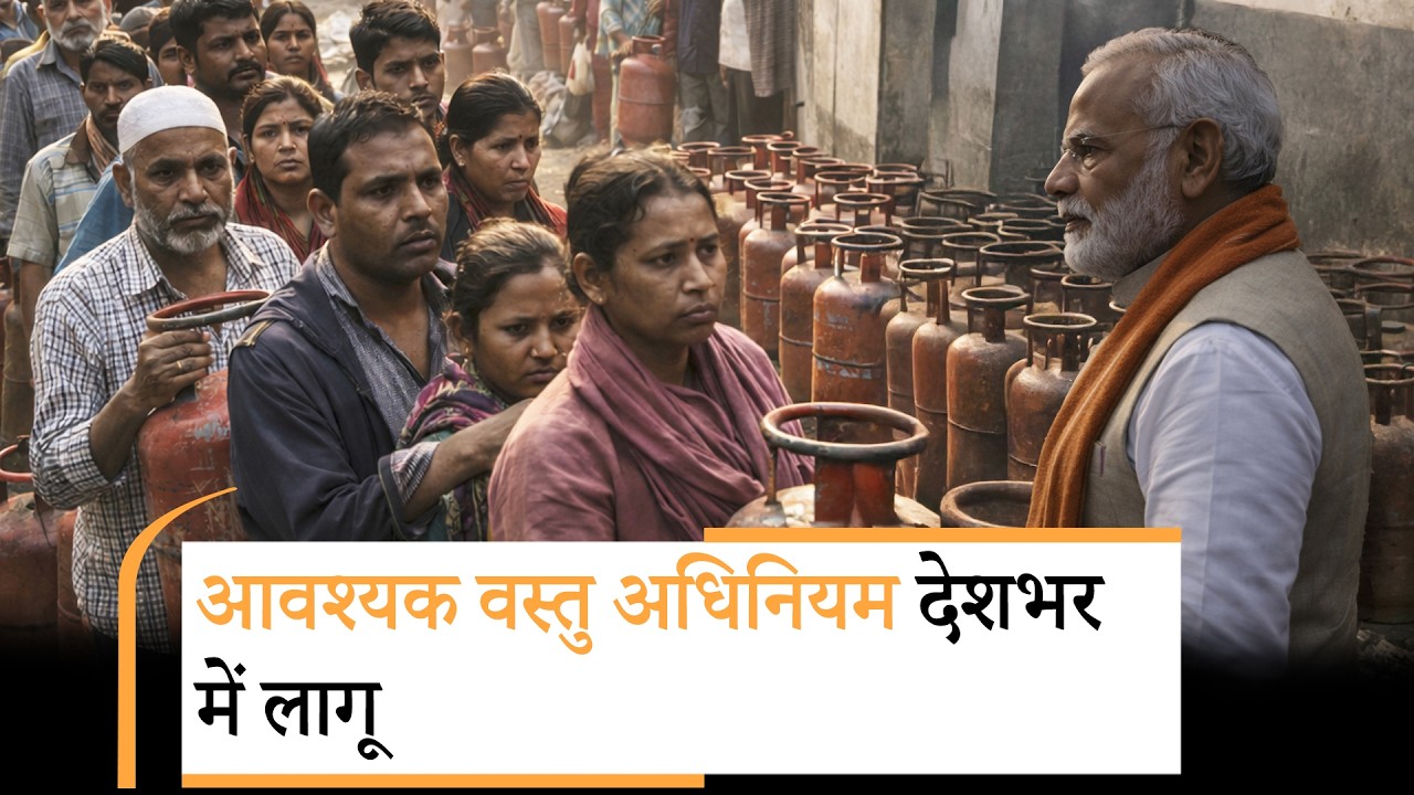 LPG आपूर्ति सुनिश्चित करने के लिए Essential Commodities Act 1955 लागू, सिलेंडर के लिए लग रही लाइनें