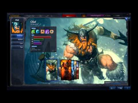 Olaf New SplashArt Spotlight