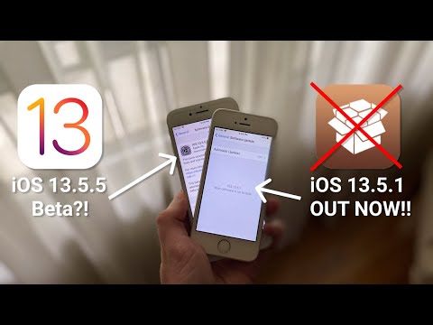iOS 13.5.1 & iOS 13.5.5 Beta 1 OUT NOW!! || Apple Patched It!?