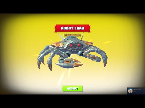 King Of Crabs gameplay | LEGENDARY Robot Crab!! - YouTube