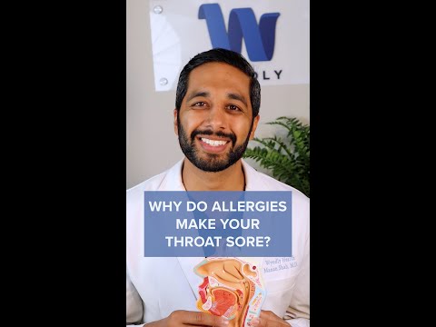 Why Do Allergies Make Your Throat Sore?