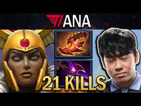 Legion Commander Dota 2 Gameplay T1.Ana with 21 Kills and Overwhelming
