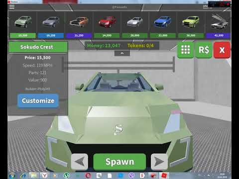 ROBLOX #1 / РАЗБИВАЕМ МАШИНЫ!!