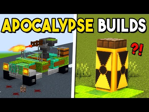 Insane Minecraft Apocalypse Build Hacks!