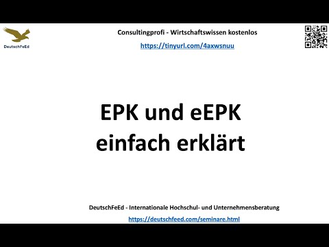Consultingprofi - Ereignisgesteuerte Prozesskette EPK und eEPK -  einfach erklärt!