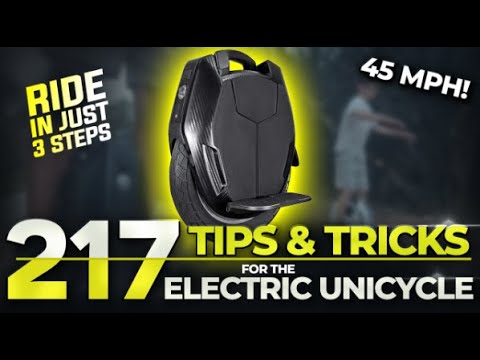 , title : '217 Tips & Tricks for the Electric Unicycle. Exhaustive EUC Guide - JCF'
