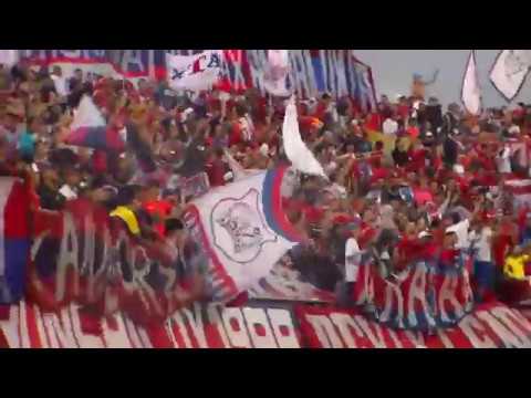 "DIM 4 vs Patriotas 1  Liga Aguila 2018-Abr-01  fecha # 12" Barra: Rexixtenxia Norte • Club: Independiente Medellín