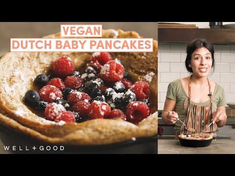 Vegan Dutch Baby Pancakes | Alt-Baking Bootcamp | Well+Good