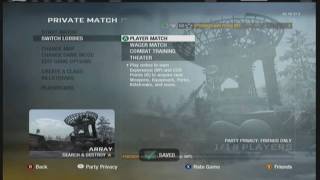 Call Of Duty Black Ops: SnD Combat Training Glitch and Prestige Glitch ( Voice Tutorial )